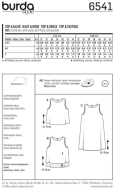 naehen-schnittmuster-burda-6541-damentops-damenkleider-gr-6-18-32-44