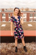 Schnittmuster Berlin Damenkleid, Knotenkleid Keiki Gr. 34-50