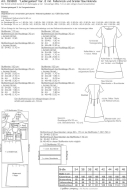 Schnittmuster Damenkleid pattern company 02-860 Damenkleid, Lieblingskleid mit Faltenrock Gr. 34-48
