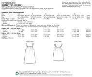 Sewing pattern KwikSew 3610 Top XS-S-M-L-XL