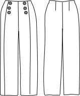 Schnittmuster zwischenmass 630002 Damenhose Gr. 36-58