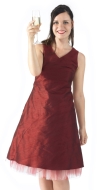 Schnittmuster zwischenmass 650601 Damenkleid Gr. 36-50
