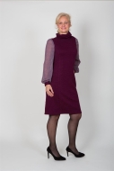 naehprojekte-schnittmuster-zwischenmass-651203-rollkragenkleid-mit-langen-aermeln-winterkleid-gr-36-50-bu-84-116