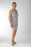 Schnittmuster zwischenmass 651633 Damenkleid mit Falten Gr. 36-50