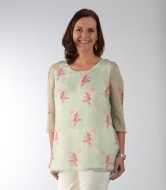 deutsch zwischenmass sewing pattern nähen 601035 Bluse mit Rückenfalte Gr. M176
