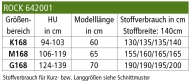 Schnittmuster zwischenmass 642001 Glockenrock Gr. G168 52-58 (Bu 122-140)