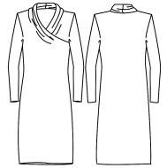 Schnittmuster zwischenmass Gr. M176 44-50 (Bu 100-116)