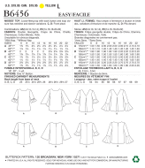 ideas-sewing-pattern-butterick-6456-damenshirt-gr-e5-14-22-(40-48)