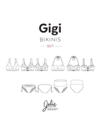 Englisches Schnittmuster Jalie 3671 Gigi Bikinis Gr. 2-13 (92-155cm) und 4-22 (eur. 32-52)