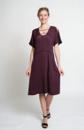 Schnittmuster Berlin Damenkleid, besonderes Stufenkleid Finola Gr. 34-50
