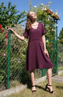 Schnittmuster Berlin Damenkleid, besonderes Stufenkleid Finola Gr. 34-50