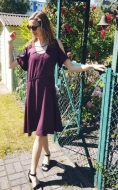 Schnittmuster Berlin Damenkleid, besonderes Stufenkleid Finola Gr. 34-50