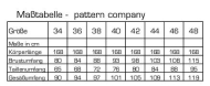 Schnittmuster Overall pattern company 07-664 sommerlicher Damenoverall Gr. 8-20 (34-44)