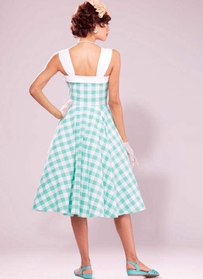 Schnittmuster McCalls 7599 Damenkleid Vintage 1953 Gr. 32-48