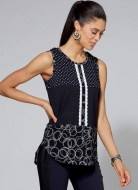 wird aussortiert: Schnittmuster McCalls 7600 Damenshirt Gr. 34-50