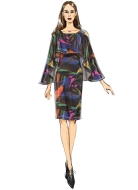 Schnittmuster Butterick 6479 Damenkleider Gr. 32-48