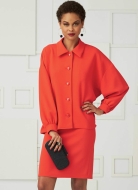 Schnittmuster Vogue 9286 Damenkombi Bluse, Rock, Hose Gr. 32-50