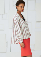 Schnittmuster Vogue 9286 Damenkombi Bluse, Rock, Hose Gr. 32-50