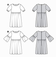 sewing pattern Burda 6401 Kleid