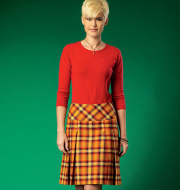 mccalls sewing pattern nähen 7022 Damenrock Gr. A5 6-14 (32-40) oder E5 14-22 (40-48)