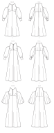 Schnittmuster Vogue 9296 Abendkleid cold shoulder Gr. 32-48