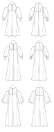 Schnittmuster Vogue 9296 Abendkleid Gr. A5 6-14 (de 32-40)