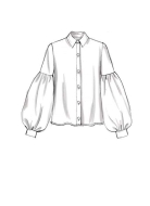 Schnittmuster Vogue 9299 Bluse Gr. E5 14-22 (de 40-48)
