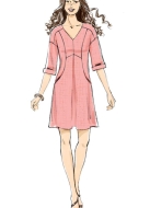 Schnittmuster Butterick 6567 Damenkleid Gr. E5 14-22 (de 40-48)