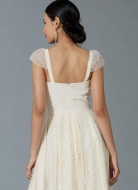 Schnittmuster McCalls 7718 Schulterfreies Abendkleid Gr. 32-48