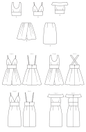 Schnittmuster McCalls 7719 jugendliches Sommerkleid, vielseitig Gr. 32-48