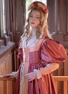 Schnittmuster McCalls 7763 historisches Damenkostüm, Lady Marian Gr. 32-48