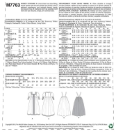 Schnittmuster McCalls 7763 historisches Damenkostüm Barock Gr. 32-48