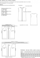 Schnittmuster Relaxhose pattern company 06-869 Damenkombi Jerseyhose, Top und Jerseymantel Gr. 34-48