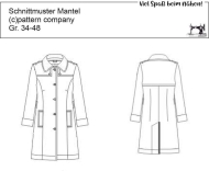 pattern company sewing pattern nähen 05768 Trenchcoat