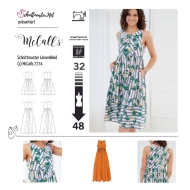 mccalls sewing pattern nähen 7774 Damenkleider Gr. A5 6-14 (DE 32-40) o. E5 14-22 (DE 40-48)