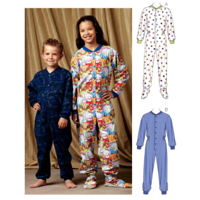 kwiksew-schnittmuster-naehen-3714-schlafanzug-xs-xl-4-14-(98-152)