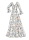 Schnittmuster Vogue 9328 bodenlanges Abendkleid mit Ärmelvarianten Gr. A5 6-14 (DE 32-40) oder E5 14-22 (DE 40-48)