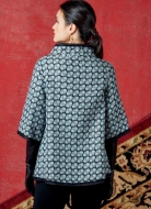 Schnittmuster Vogue 9341 Designerjacke Júlio César, weiter Kimonostyle Gr. Y XS-M 6-14 (DE 32-40) oder ZZ L-XXL16-24 (DE 42-50)