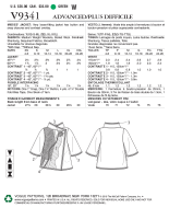 Schnittmuster Vogue 9341 Designerjacke Júlio César, weiter Kimonostyle Gr. Y XS-M 6-14 (DE 32-40) oder ZZ L-XXL16-24 (DE 42-50)