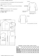 Schnittmuster Leinenshirt pattern company 03-677 gerade geschnittenes Leinenshirt, Damenshirt Gr. 34-48