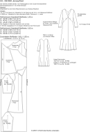 Schnittmuster Jerseykleid pattern company 05-560 Damenkleid, Jerseykleid Gr. 34-48