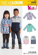 newlook-sewing-pattern-sew-6590-kindershirt-mit-kapuze,-hoodie-oder-pullunder-a-3-8-(98-128)