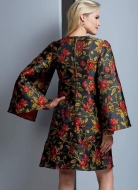 Schnittmuster Vogue 9344 modernes Damenkleid mit Ärmelvarianten Gr. 32-48