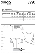 ideas-sewing-pattern-burda-6330-laessiges-shirt-mit-polka-dots,-gr-34-46