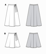 sewing-pattern-burda-6340-sommerlicher-wickelskirt-size-3...