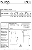 ideas-sewing-pattern-burda-6339-tailliertes-sommerkleid,-gr-34-44