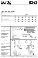 ideas-sewing-pattern-burda-6343-traegerkleid-mit-kellerfalten,-gr-34-44
