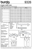 ideas-sewing-pattern-burda-9326-kinderpyjama-mit-applikation,-gr86-122