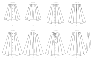 mccalls-sewing-pattern-7906-geknoepfter-faltenskirt-misse...