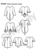 ideas-sewing-pattern-simplicity-7057-geknotetes-blusenshirt